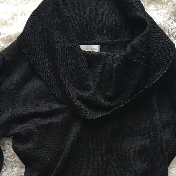 Solid 3/4 sleeve Knit sweater - Picture 4 of 6